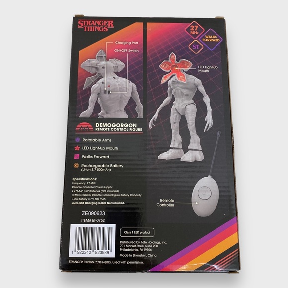 Stranger Things Remote Control Demogorgon Figure New in Box - Picture 2 of 8